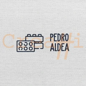 Sello textil lego