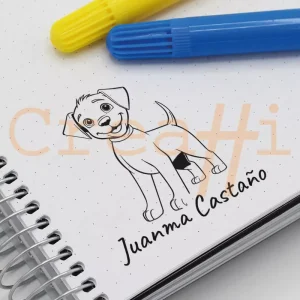 Exlibris animales cachorro