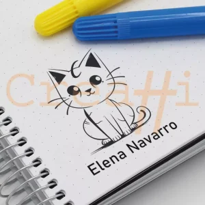 Exlibris animales gato