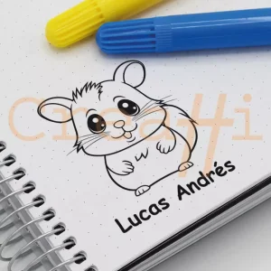 Exlibris animales hamster