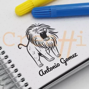 Exlibris animales león