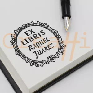 Exlibris clásico marco