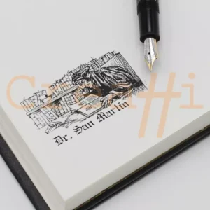 Exlibris clásico biblioteca