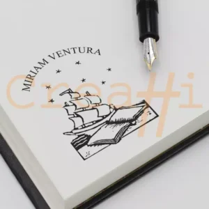 Exlibris clásico náutico