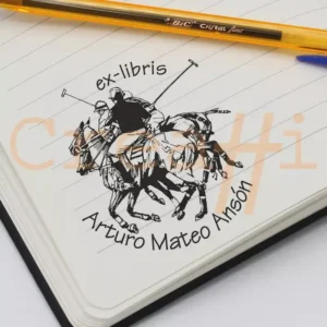 Exlibris deportivo criquet