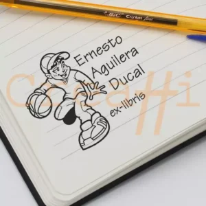 Exlibris deportivo baloncesto