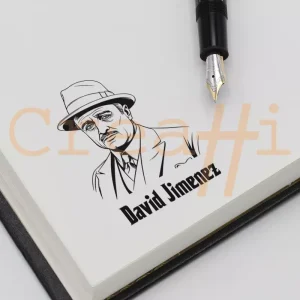 Exlibris con diseño de el Padrino