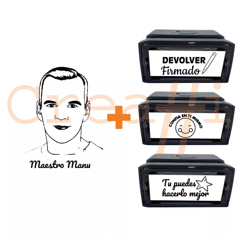 Muestra exlibris pack profesor automático
