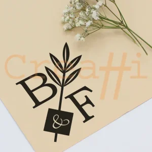 Exlibris para bodas rama unión