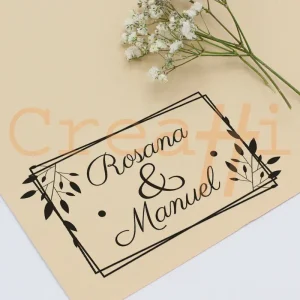 Exlibris para bodas recuerdo infinito