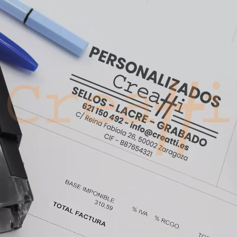 Marcaje de sello para empresa 7637