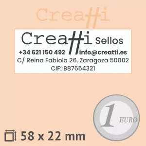 Sello para empresas 5822 automático
