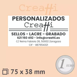 Sello para empresas 7538 automático