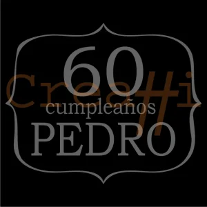 Diseño copa grabada cumpleaños