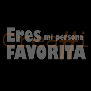 Diseño copa grabada favorita