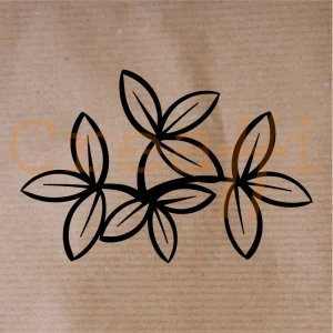 Lacre decorativo hojas