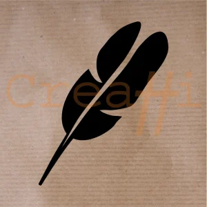 Lacre decorativo pluma