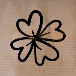 Lacre decorativo trebol