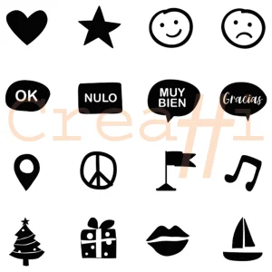 Emoticonos para sellos de fidelización